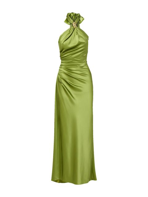 VERONICA BEARD IZAREN HALTER MAXI DRESS