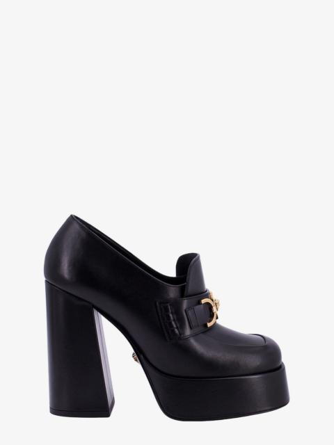 Versace Woman Loafers Woman Black Loafers