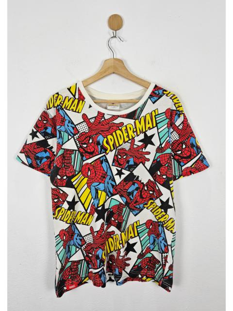 Other Designers Vintage - Vintage Marvel Comics Spiderman Fullprint Tshirt