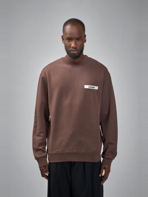 JACQUEMUS Le Sweatshirt Gros Grain