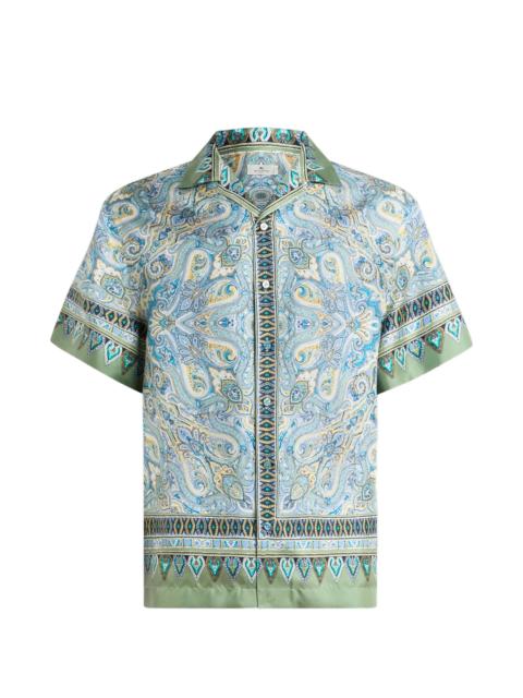 Etro Etro Paisley-print Silk Shirt