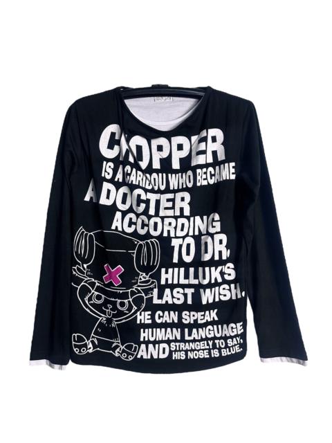 Other Designers Archival Clothing - 🔥RARE🔥Vintage One Piece Tony Tony Chopper L/S T-shirt