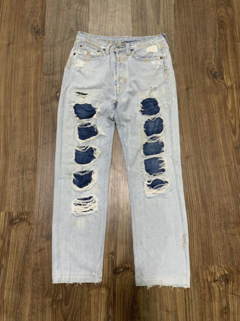 Other Designers Custom Distressed Destroy Denim