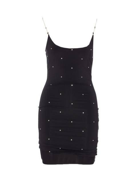 AMIRI Crystal Mini Dress