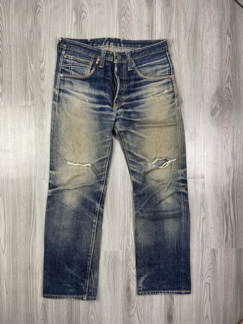 Other Designers Distressed Denim - Graph Zero Kojima Japan selvedges distressed denim