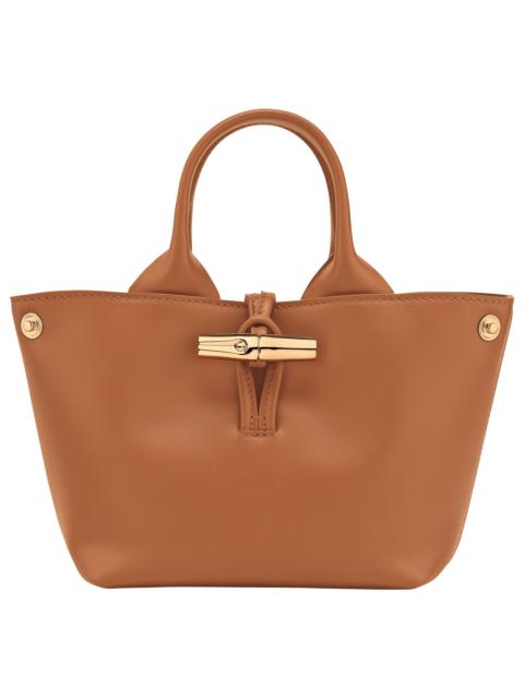 Longchamp Le Roseau XS Handbag Cashew - Leather