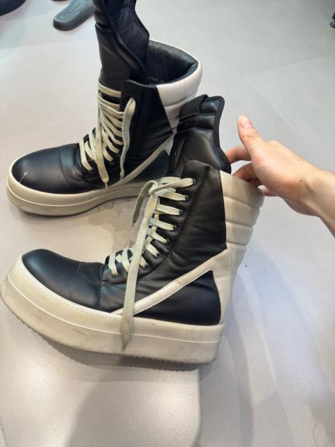 Rick Owens RICK OWENS Geobasket Black White Chunky Shoes