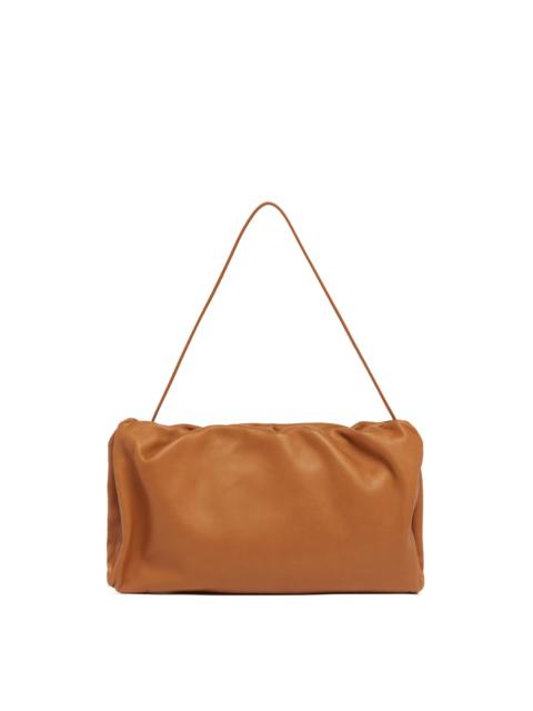 Brown XL Bourse Leather Bag