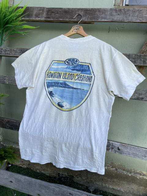 Other Designers Vintage - 🔥Vintage Hawaii Island Creation Big Logo Tee USA