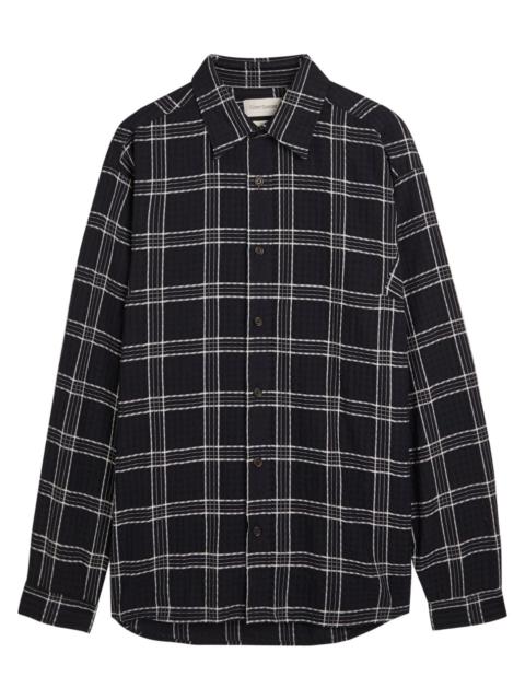 Lemaire WESTERN CHECK SHIRT - SH1209 LF1503_MU352 | REVERSIBLE