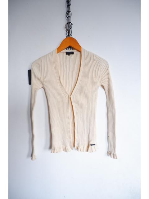 Burberry Vintage Burberry Black Label Ribbed Cardigan