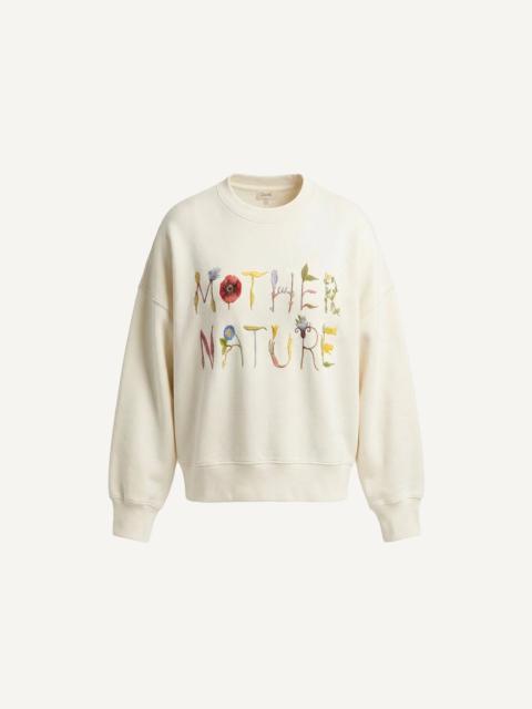 Cleobella MOTHER NATURE SWEATSHIRT | IVORY
