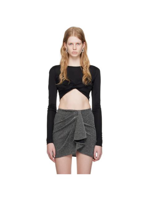 Isabel Marant Black Jinea Long Sleeve T-Shirt