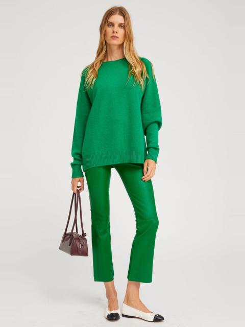 SPRWMN LEATHER ANKLE FLARE