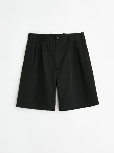 Our Legacy Ponte Shorts Studio Black Micro Canvas