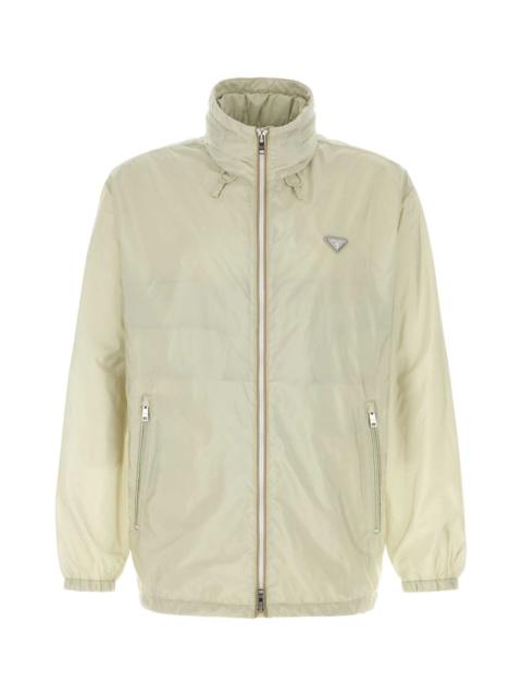Prada Prada Men Sand Re-Nylon Windbreaker