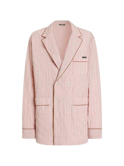 Dolce & Gabbana Dolce & Gabbana Men Striped Dressing Gown