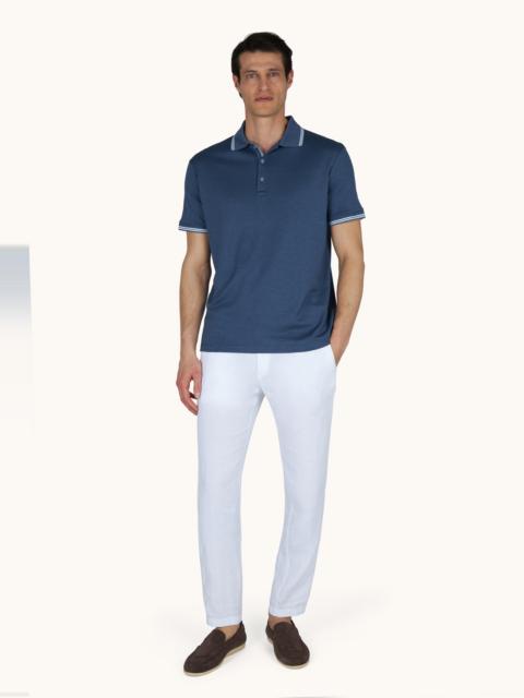 Paul & Shark X-SOFT POLO SHIRT IN COTTON INTERLOCK