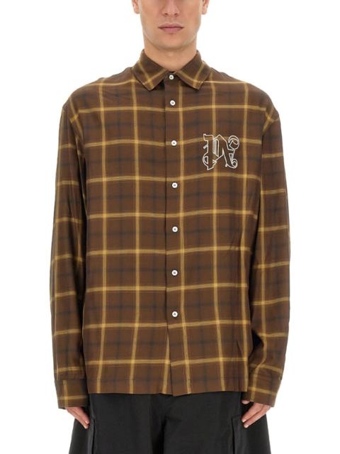 Palm Angels Palm Angels Men Monogram Shirt