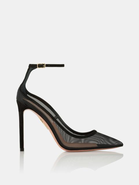 AQUAZZURA Love Affair Mesh Pump 105