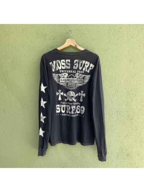 Other Designers Vintage - Vintage Moss Surf Kamakura 19&69 Big Logo Long Sleeve Shirt