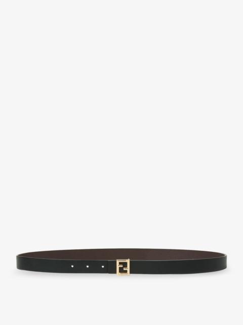 FENDI Fendi Ff Leather Belt