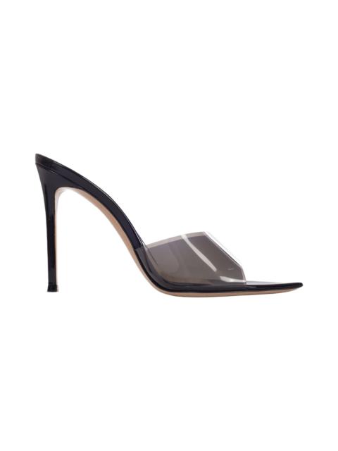Gianvito Rossi Black Leather Elle Mules