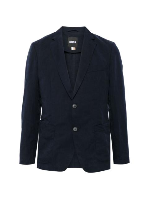 BOSS C-Hanry single-breasted blazer