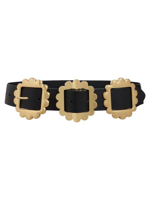 CYNTHIA ROWLEY Gold Buckle Belt