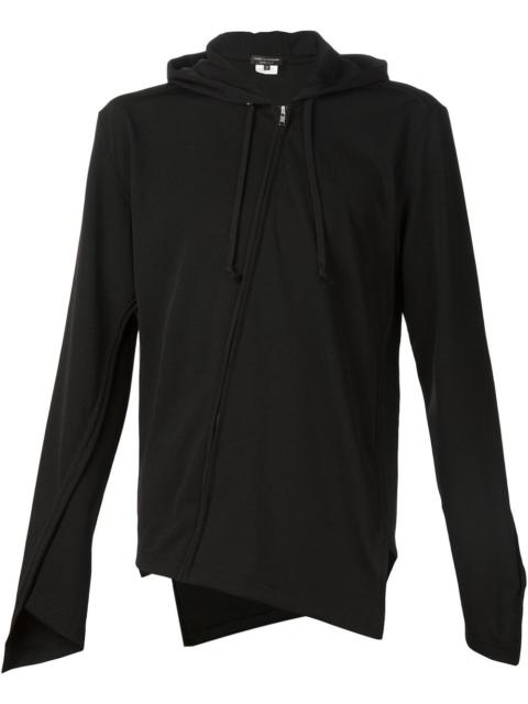 Comme des Garçons Homme Plus asymmetric zip sweater