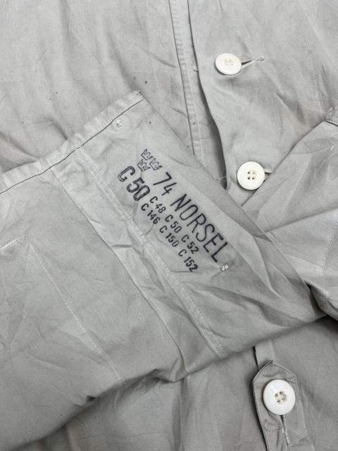 Other Designers VTG C-50 70'S SWEDISH ARMY M-62 SNOW PARKA SMOCK JACKET