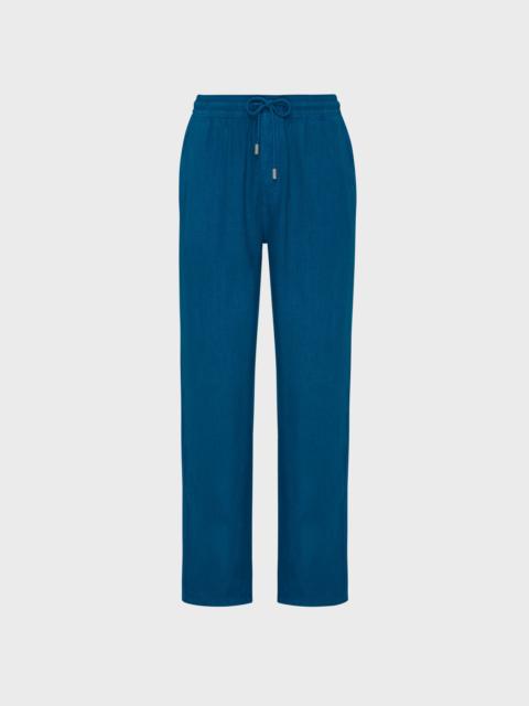 Vilebrequin Men Linen Pants Solid