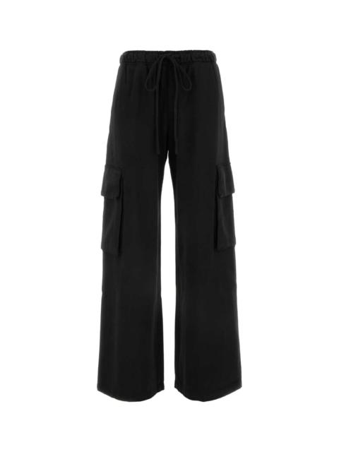 Palm Angels Palm Angels Women Black Cotton Joggers
