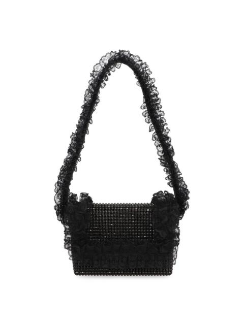 self-portrait Self-Portrait X Christopher Kane - Shoulder Bag With Rhinestones