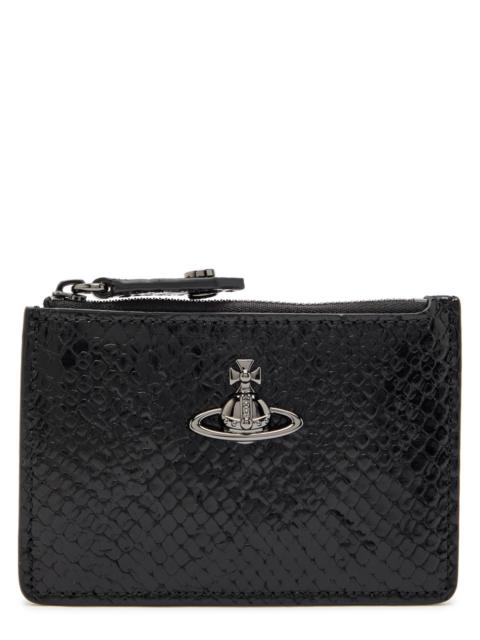 Vivienne Westwood Vivienne Westwood Snake-effect Leather Card Holder