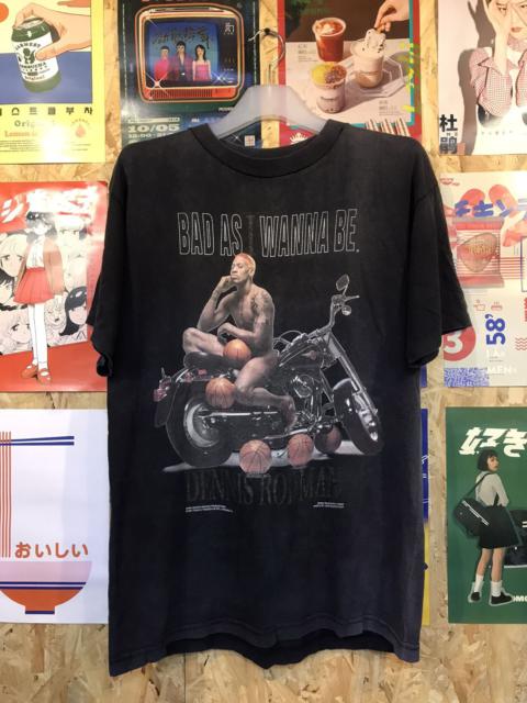 Other Designers Band Tees × Vintage - Vintage Dennis Rodman 1996 Tee Shirt