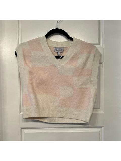 Other Designers & other stories cropped wool vest xs