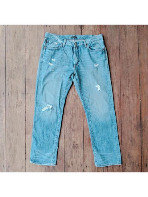 Other Designers Straight Faded - Japanese Brand Distressed Trousers Jeans Pants