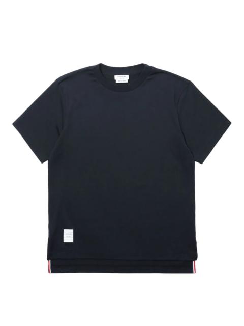 Thom Browne Jersey Relaxed Side Slit Tee Women