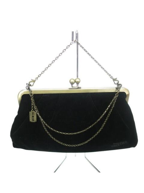 Dior Jean Paul Gaultier rare blade chain velvet clasp handbag crossbody bag