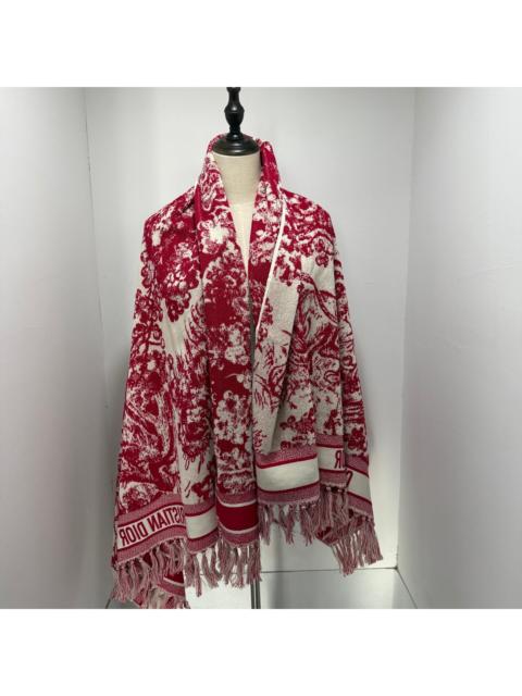 Dior Dior Reversible Zoo Print Terry Cape