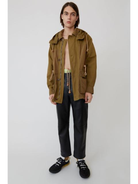 BNWT SS19 ACNE STUDIOS RELAXED PARKA OLIVE GREEN 48