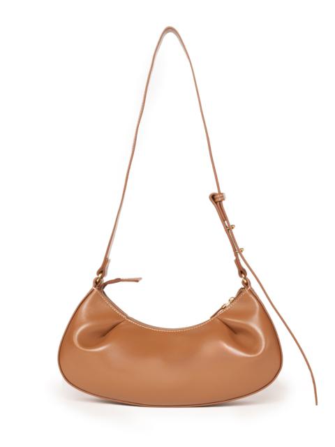 Elleme Dimple Moon Small Leather Cognac