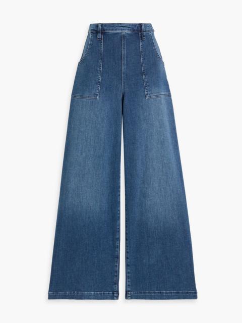 FRAME Francoise high-rise wide-leg jeans