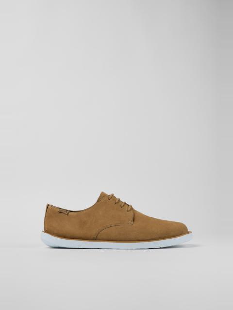 CAMPERLAB Brown Nubuck Blucher for Men