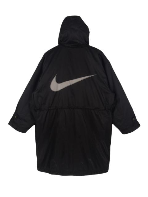 Nike Vintage 90s Nike Puffer Jacket Big Logo Nike Hoodie Winter