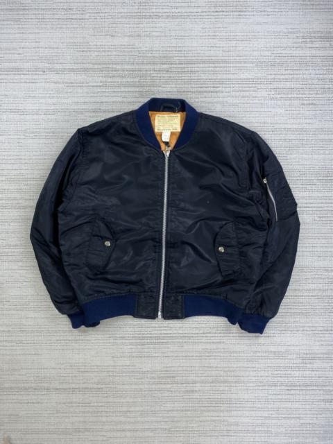 Other Designers Vintage The Self Expression 17oz Type Ma-1 Bomber Jacket