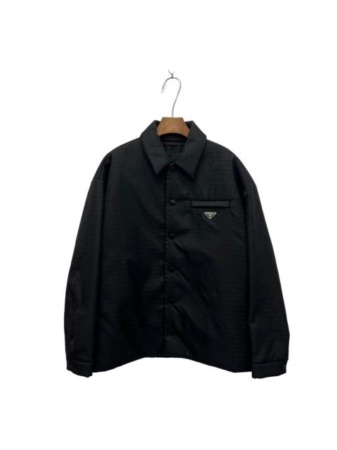 Prada Prada Jacket with Tonal Triangle Logo