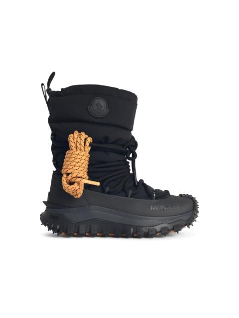 Moncler Moncler 'Trailgrip Après' Black Polyamide Blend High Boots Men
