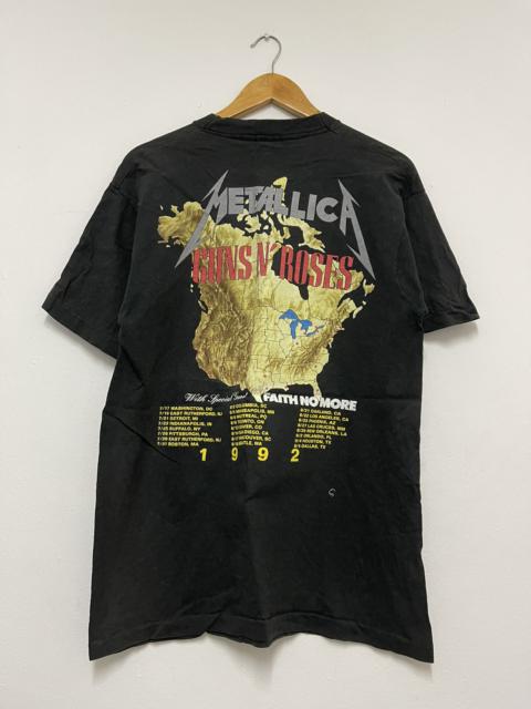 Other Designers Vintage - Vintage Metallica Guns N Roses Faith No More 1992 Rock A1